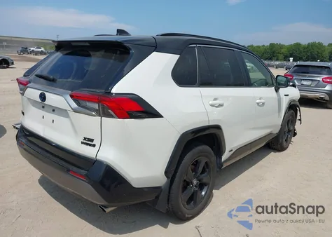 2020 Toyota Rav4 Hybrid Xse from USA, damaged, VIN JTME6RFV4LD502387